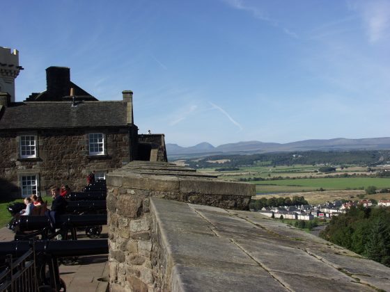 VIEW FROM THE BATTLEMENTS