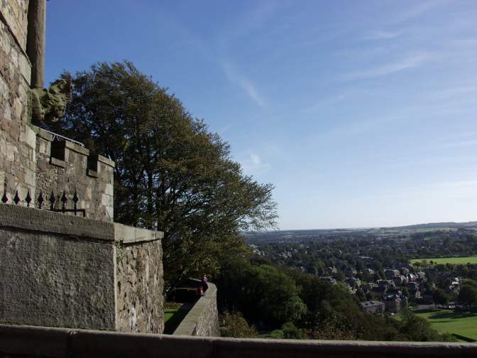 VIEW FROM THE BATTLEMENTS