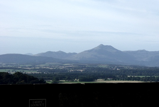 VIEW FROM THE BATTLEMENTS: Ben Ledi